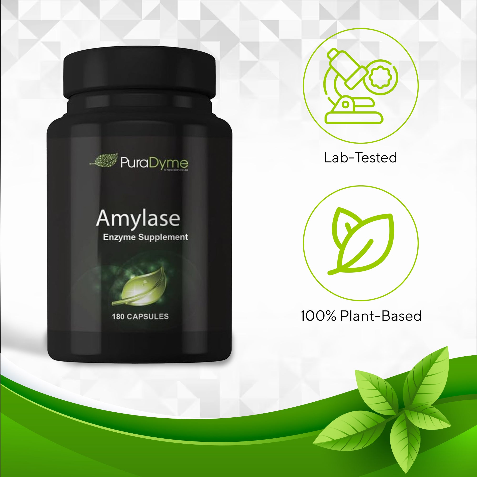 PURADYME  Amylase 180 Caps