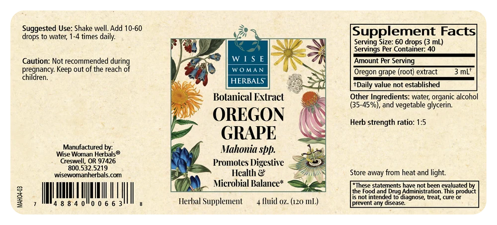 Oregon Grape (Mahonia spp.)