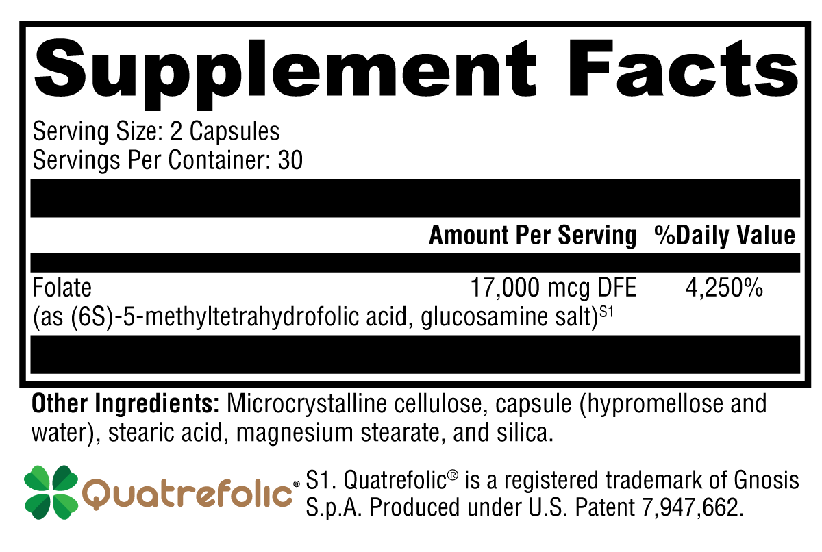 XYMOGEN 5-MTHF ES 60 Capsules