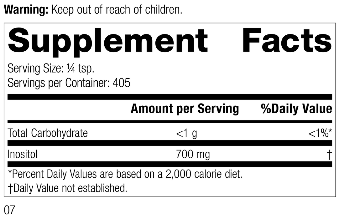 Standard Process - Inositol Powder