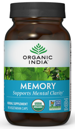 ORGANIC INDIA Memory 90 Capsules