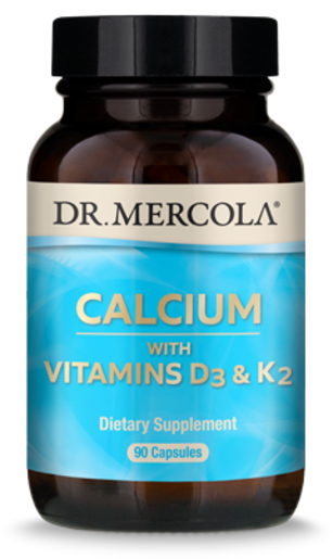 Calcium with Vitamins D3 & K2 90 Capsules