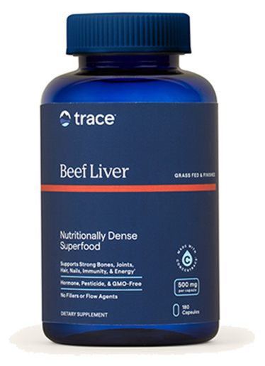 Beef Liver 500 mg 180 Capsules