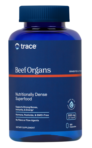 Beef Organs 500 mg 180 Capsules