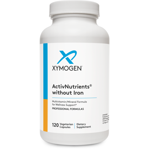 XYMOGEN ActivNutrients® without Iron 120 Capsules