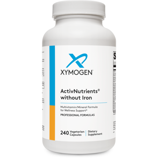 XYMOGEN ActivNutrients® without Iron 240 Capsules