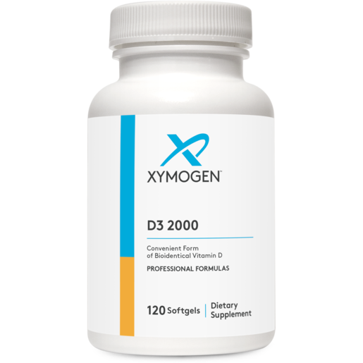 XYMOGEN D3 2000 120 Softgels