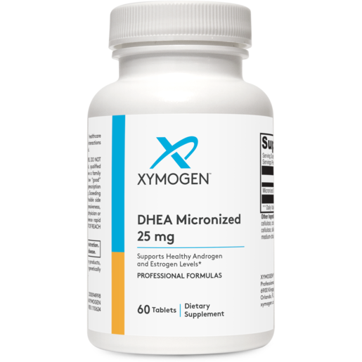 XYMOGEN DHEA Micronized 25mg 60 Tablets