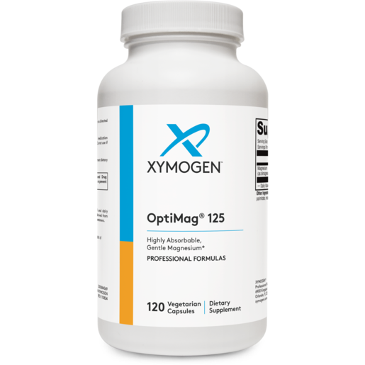 XYMOGEN OptiMag® 125 120 Capsules