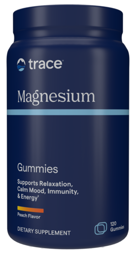 Magnesium Gummies Peach 120 Gummies
