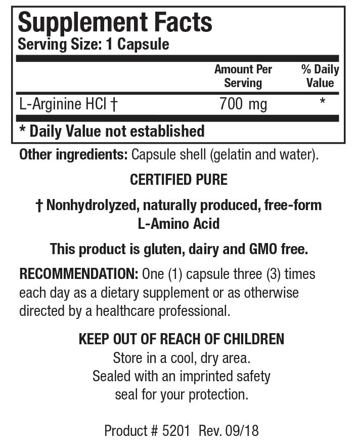 BIOTICS RESEARCH L-Arginine