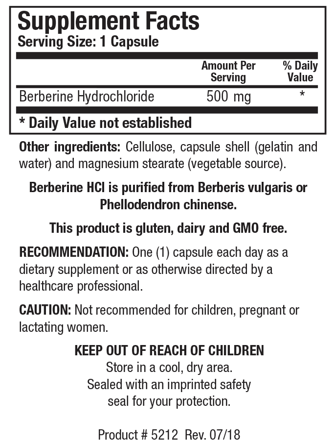 BIOTICS RESEARCH Berberine HCl