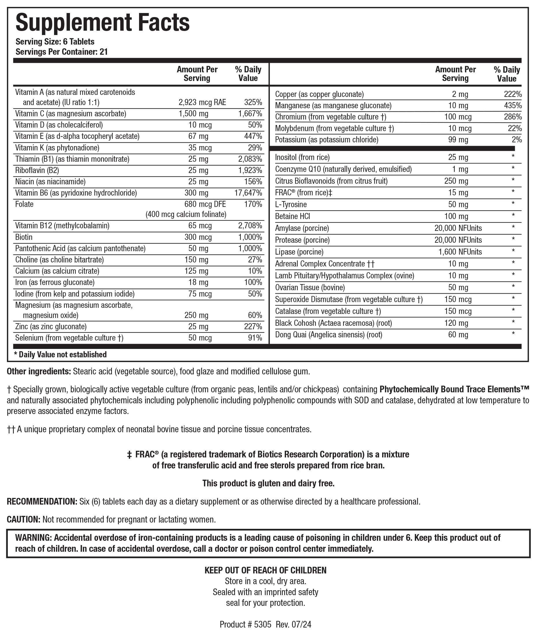 BIOTICS RESEARCH Equi-Fem™