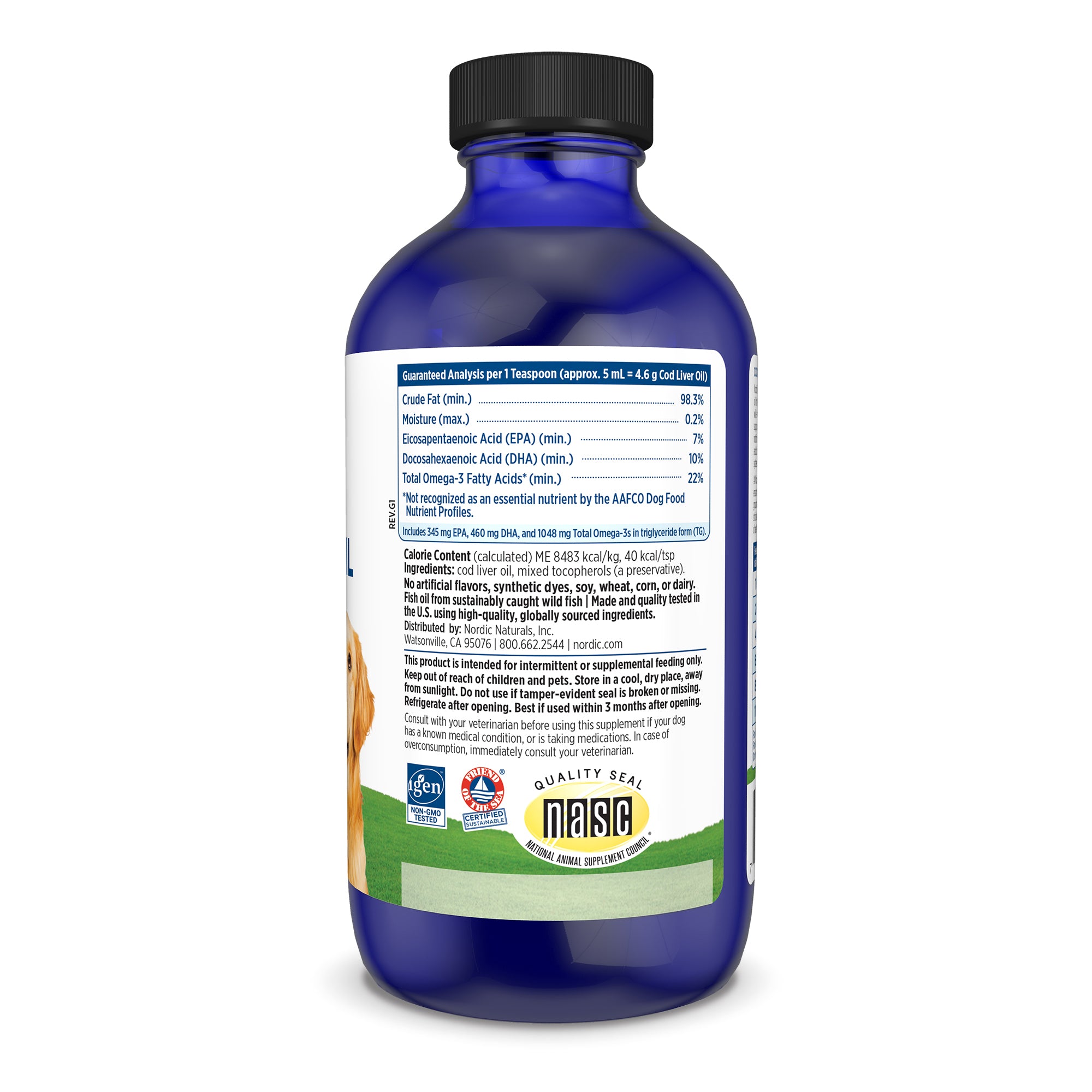 NORDIC NATURALS Pet Cod Liver Oil