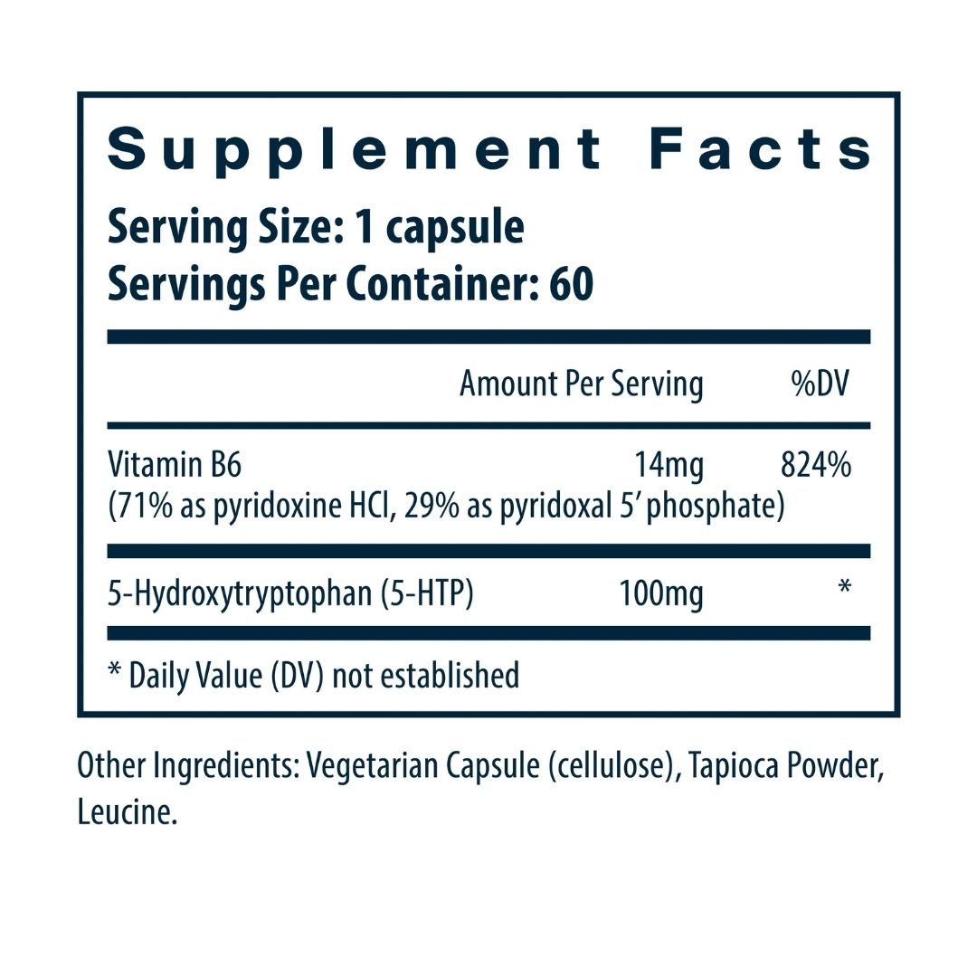 Vital Nutrients 5HTP 100mg