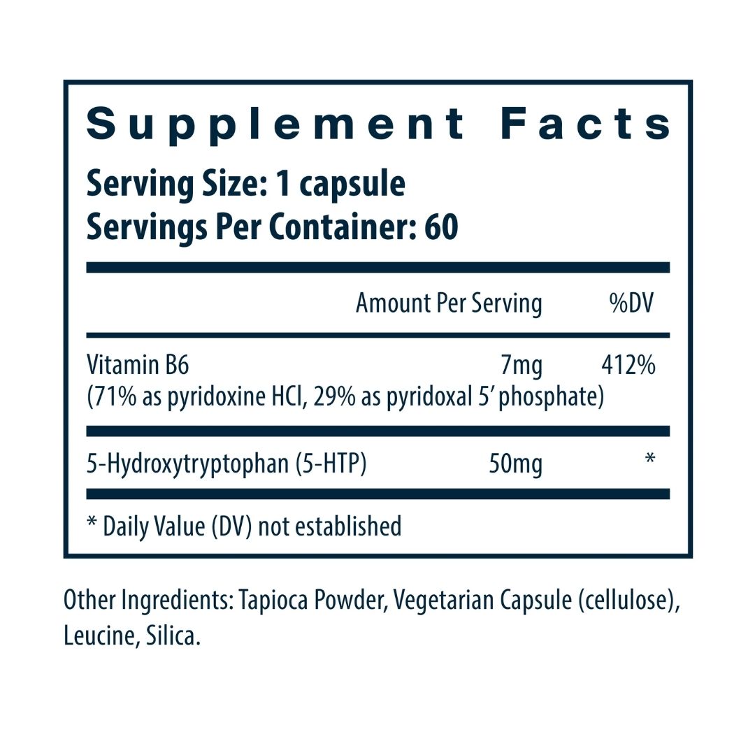 Vital Nutrients 5HTP 50mg