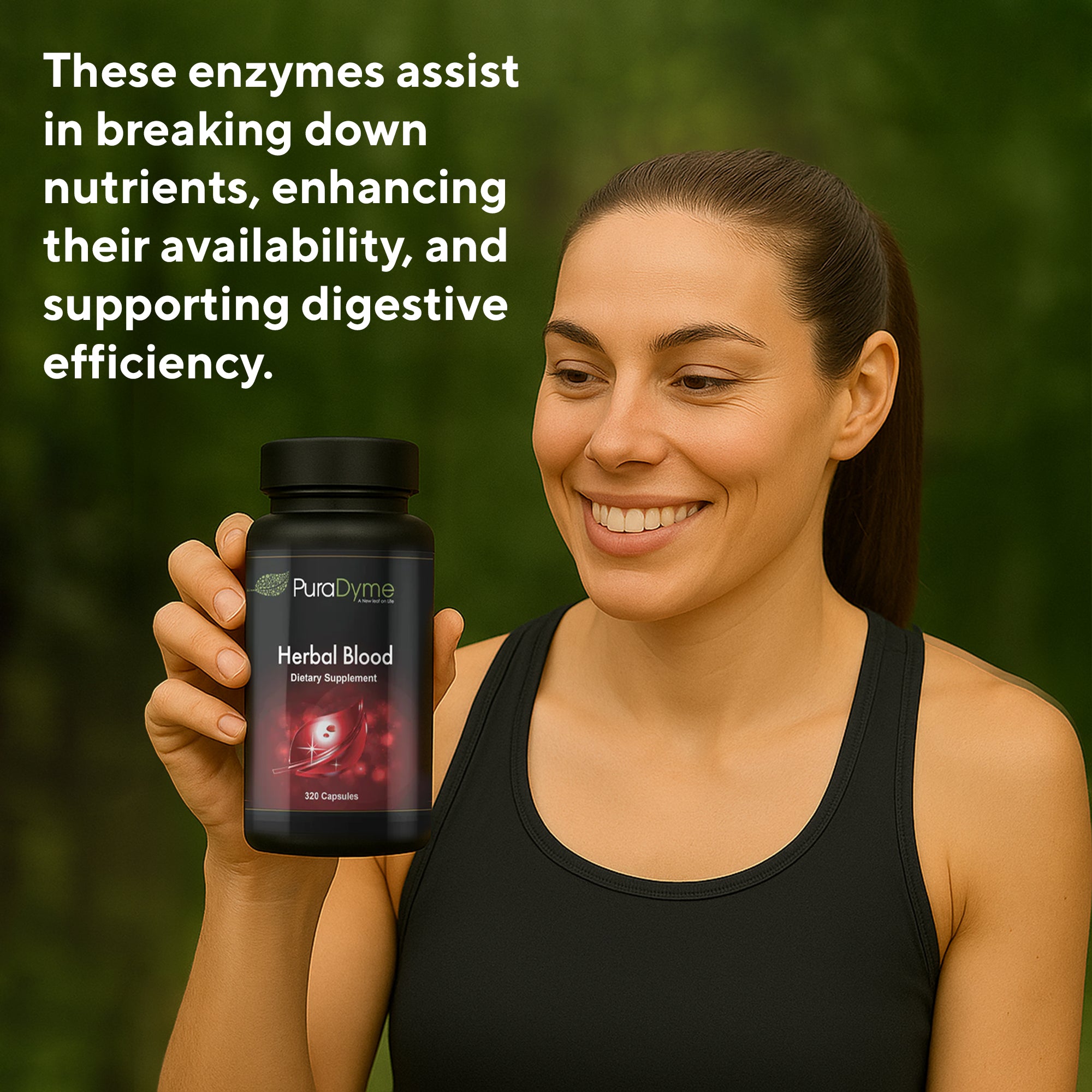 PURADYME  Herbal Blood 320 Caps