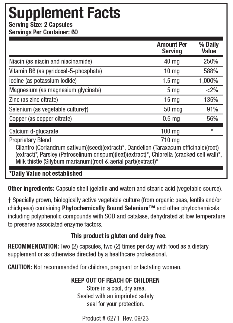 BIOTICS RESEARCH Receptor Detox