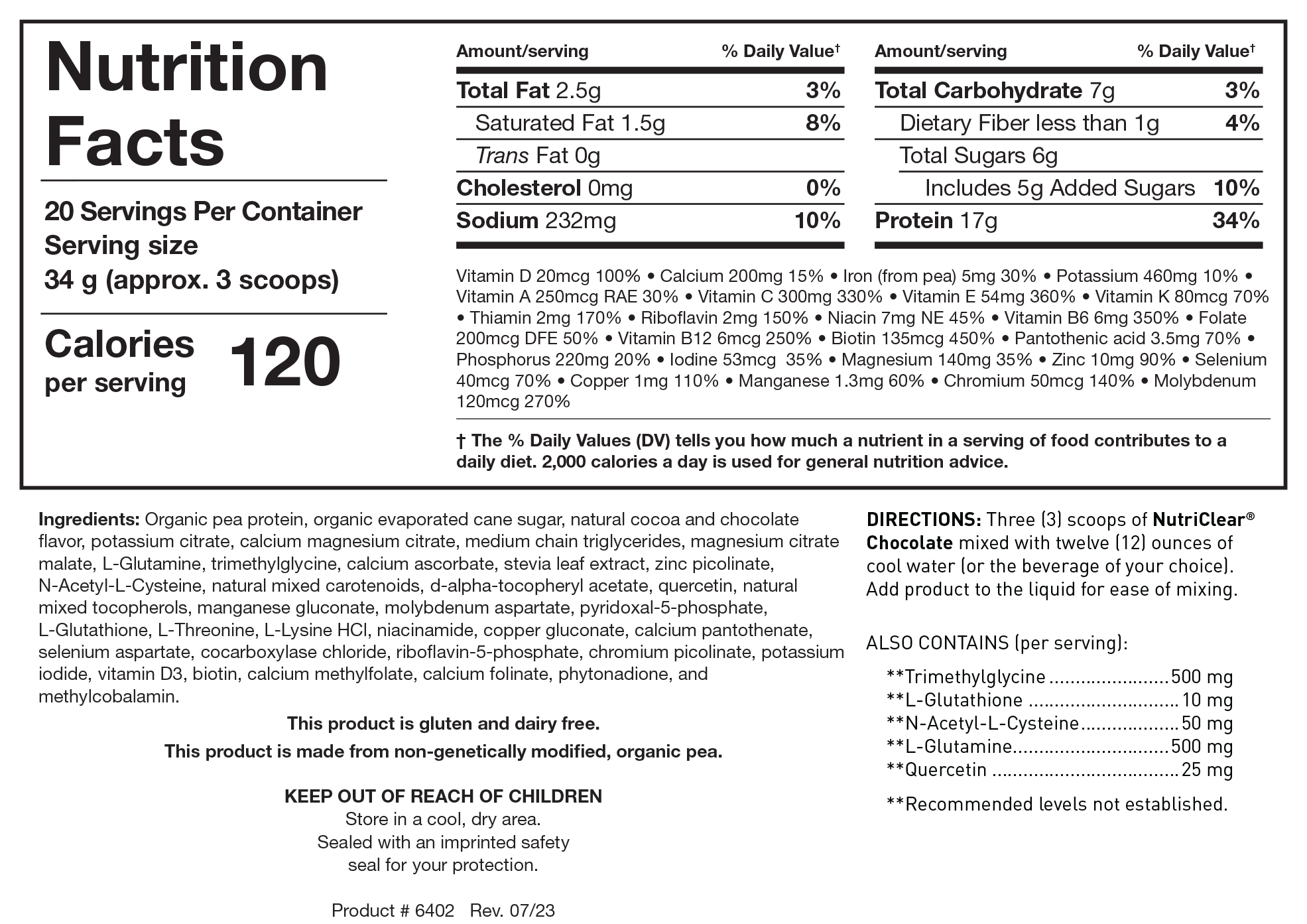 BIOTICS RESEARCH NutriClear®