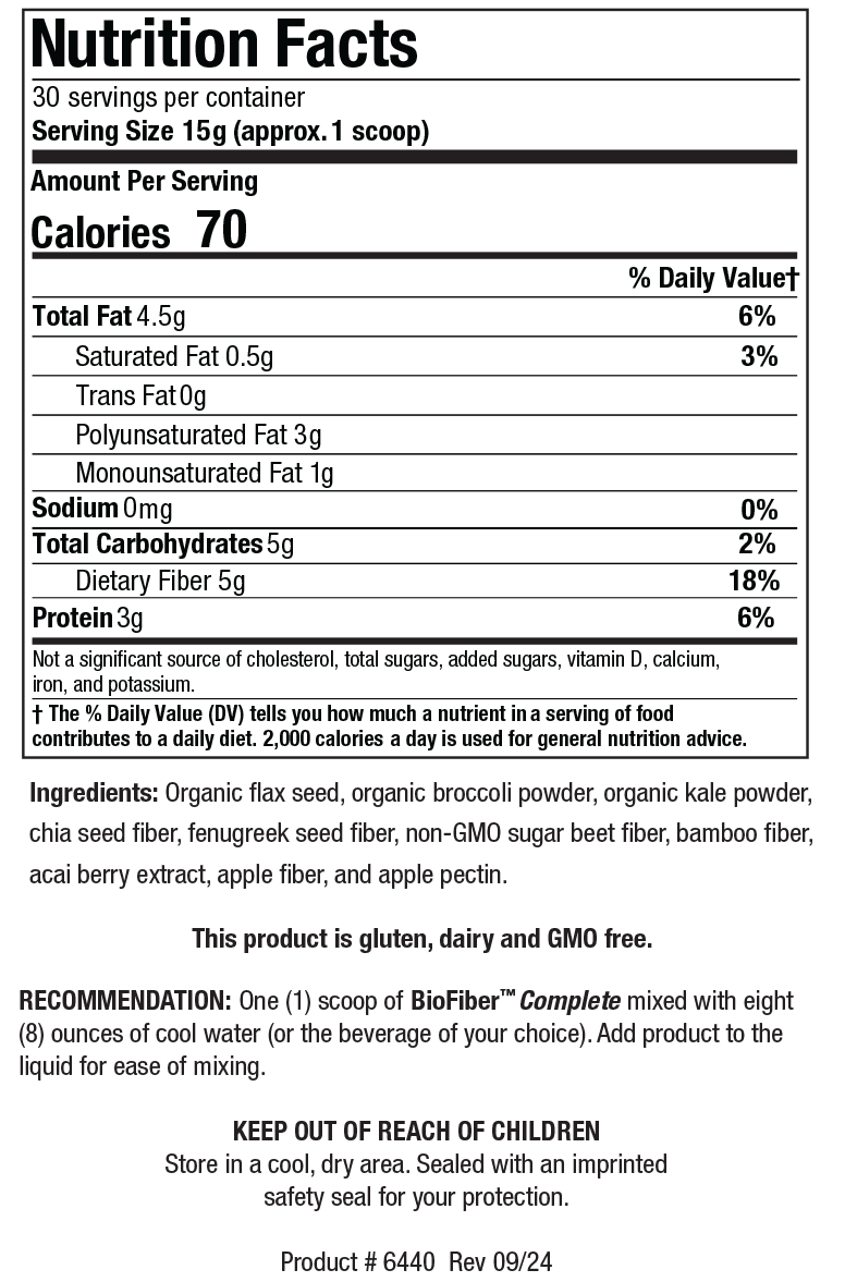 BIOTICS RESEARCH BioFiber™ Complete