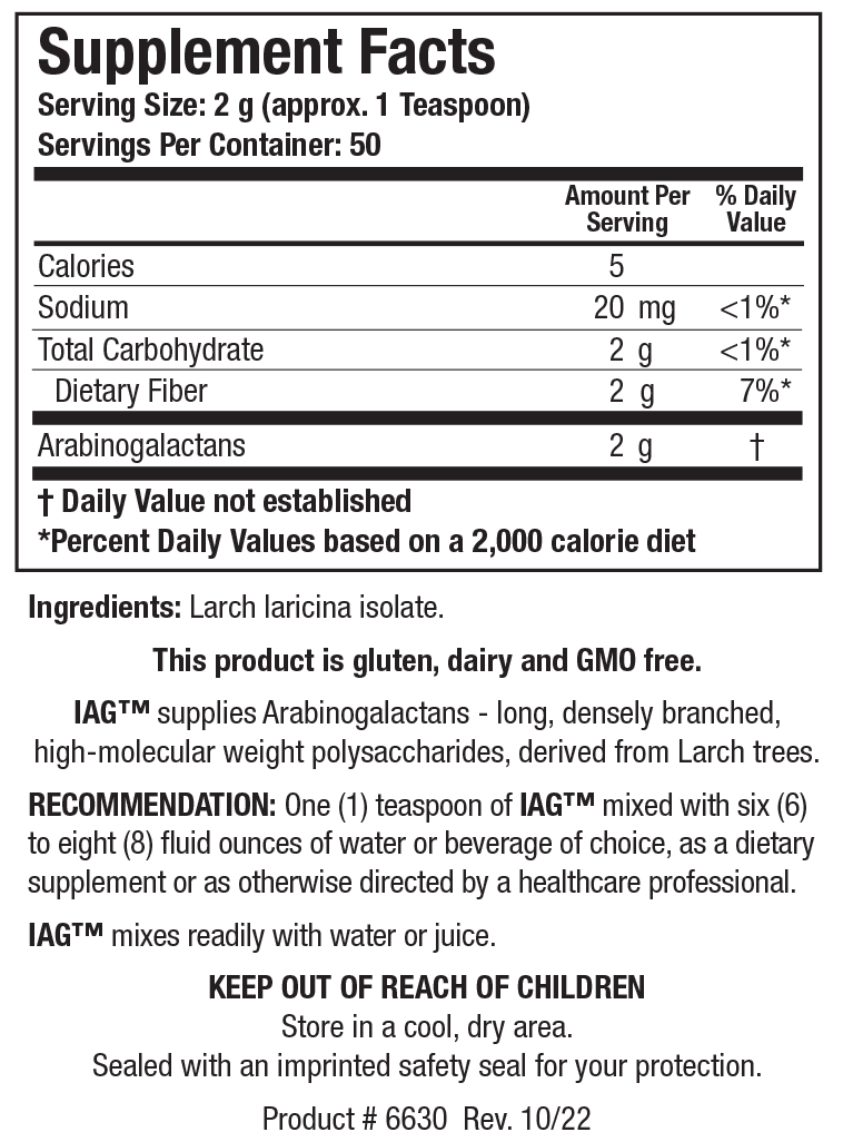 BIOTICS RESEARCH IAG™