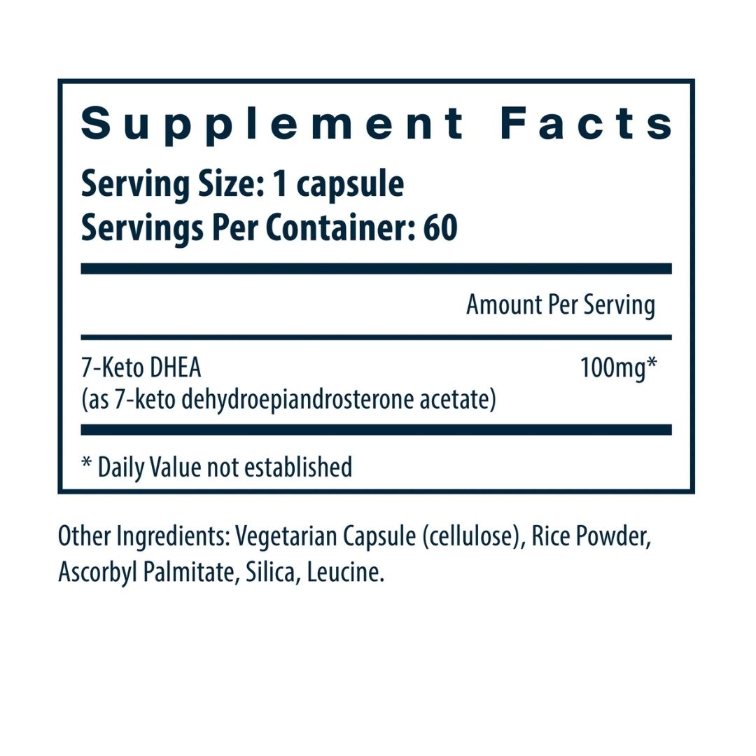 Vital Nutrients 7-Keto DHEA 100mg