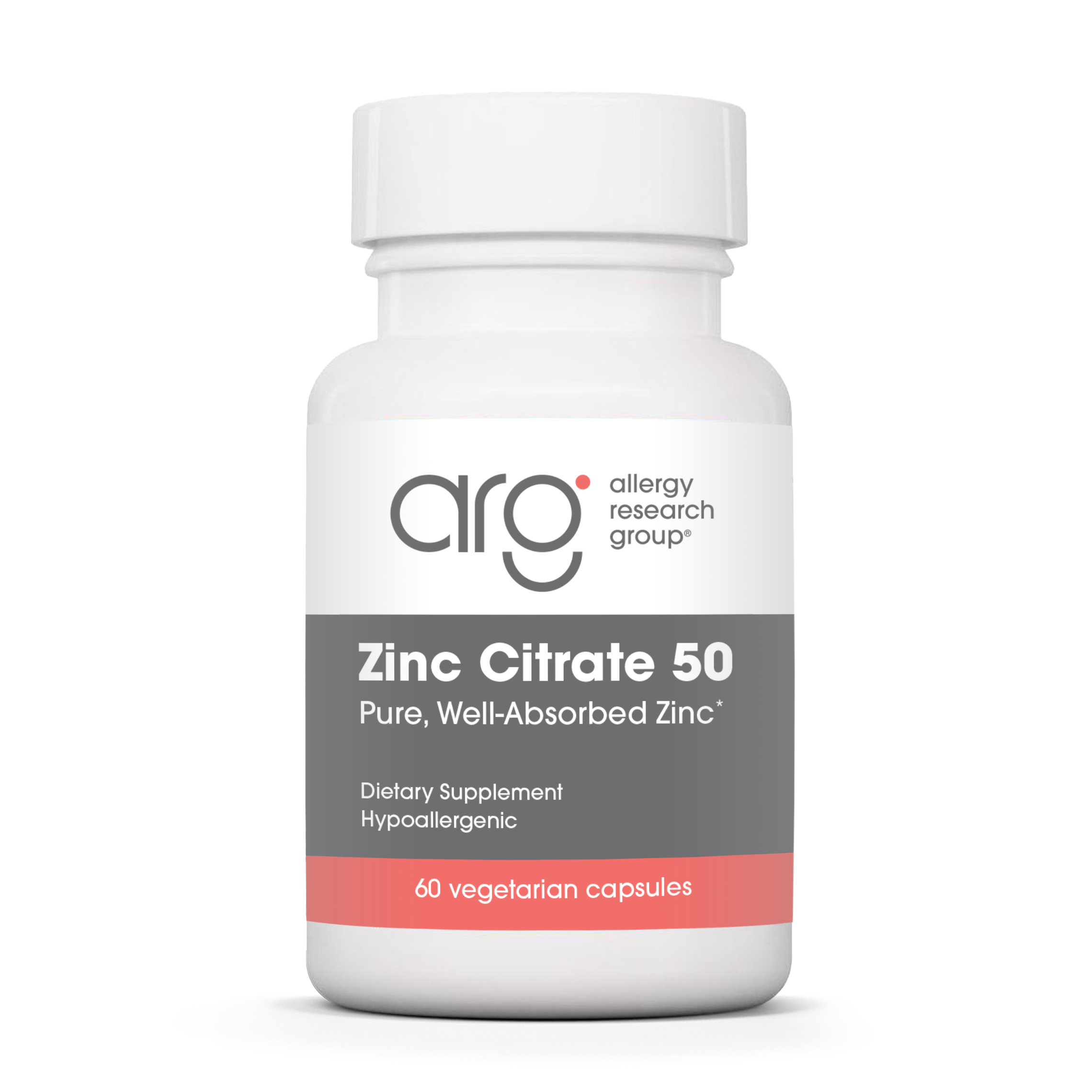 Allergy Research Group - Zinc Citrate 50 mg