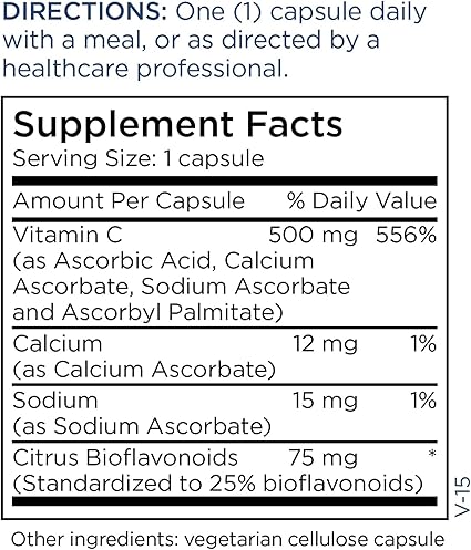 Metabolic Maintenance® - Vitamin C 500 mg (Buffered)