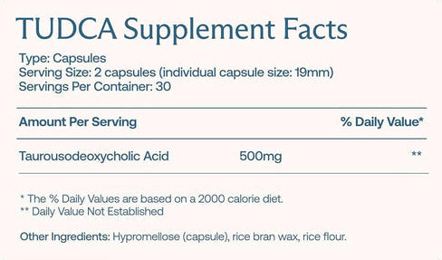 BodyBio TUDCA 60 Capsules