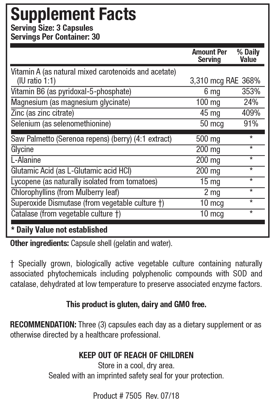 BIOTICS RESEARCH Palmetto-Plus Forte™