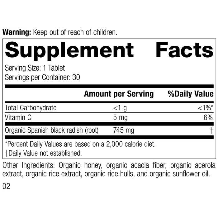 Standard Process - Spanish Black Radish