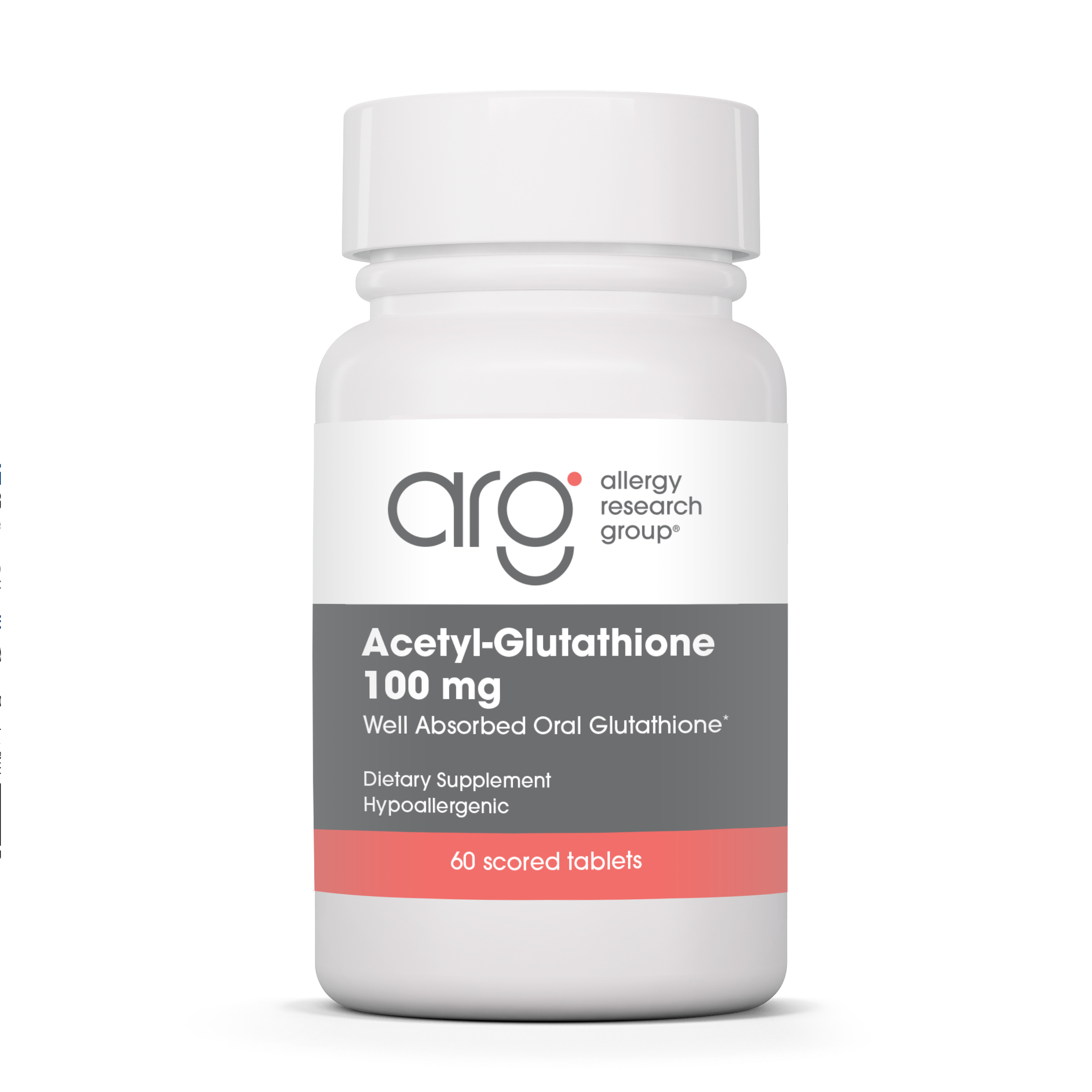 Allergy Research Group - Acetyl-Glutathione 100 mg