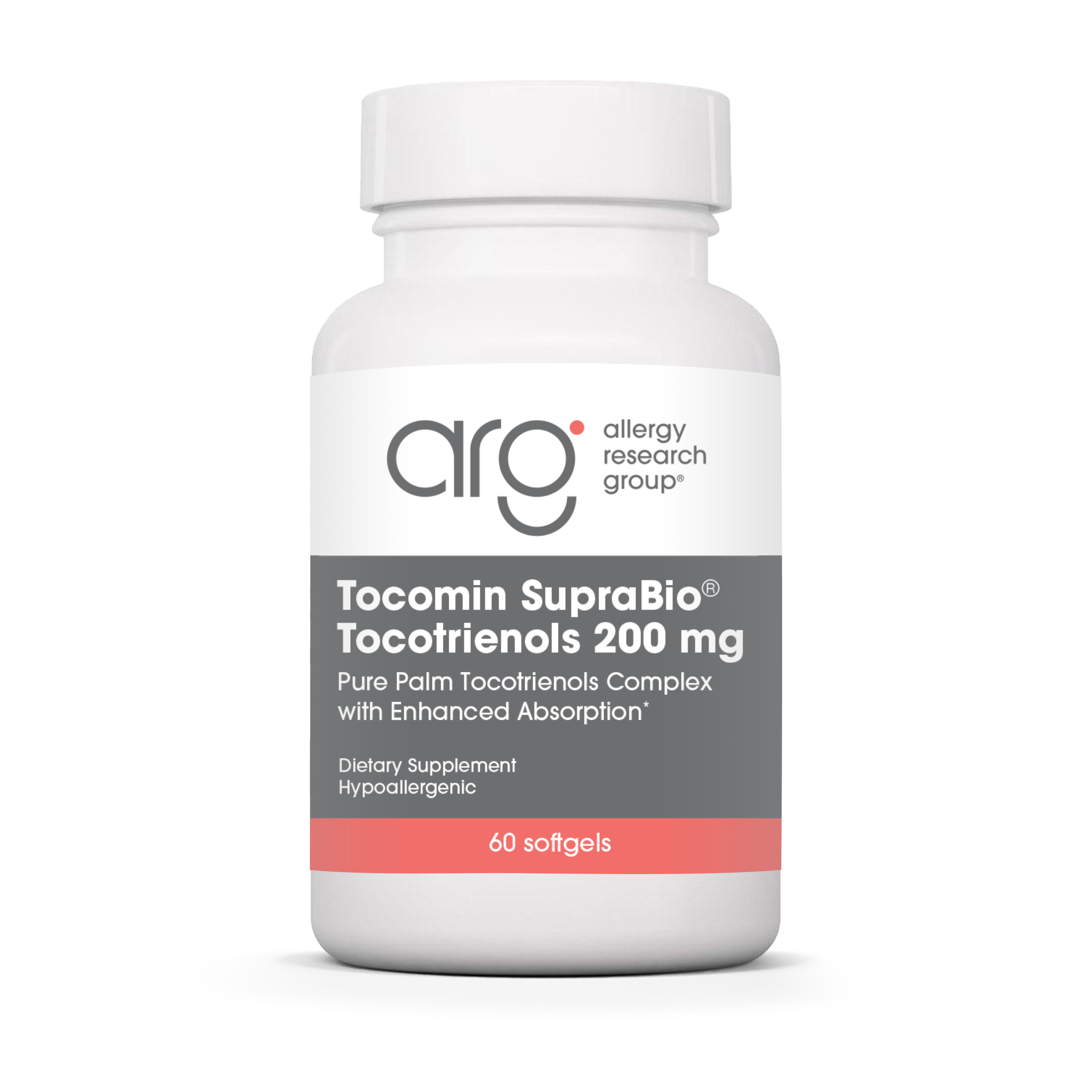 Allergy Research Group - Tocomin SupraBio® Tocotrienols 200 mg