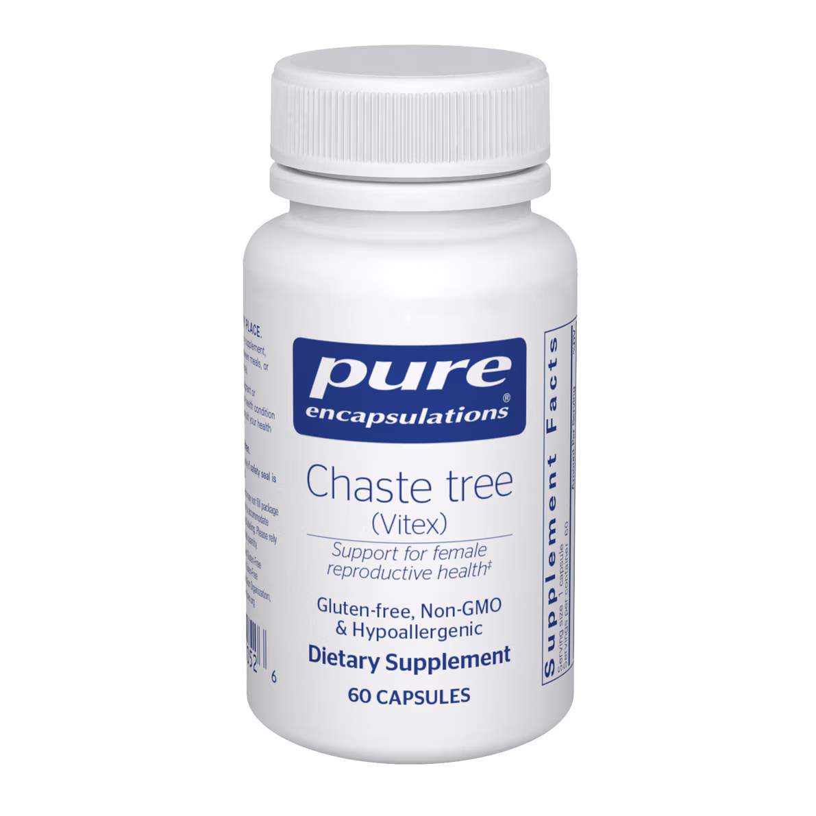 Pure Encapsulations Chaste Tree Vitex supporting women’s hormonal balance and wellness
