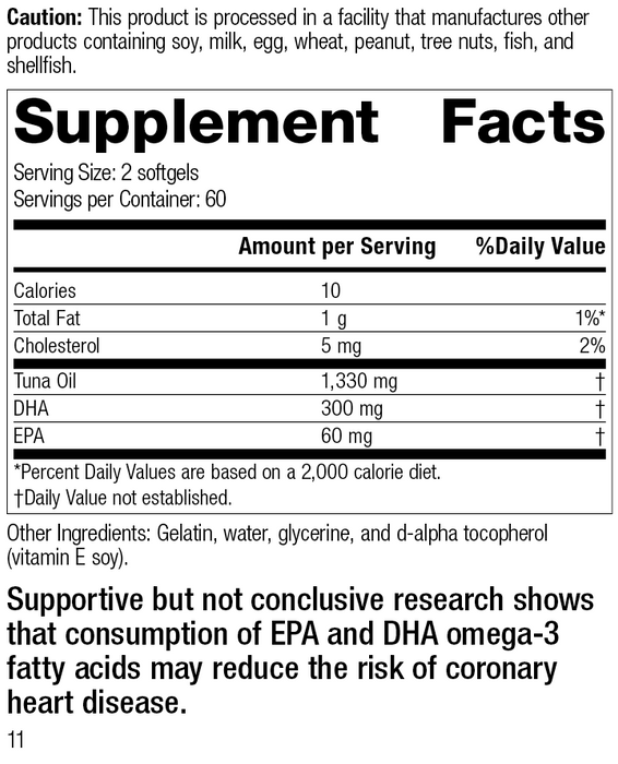 Standard Process - Tuna Omega-3 Oil