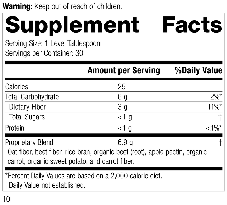 Standard Process - Whole Food Fiber