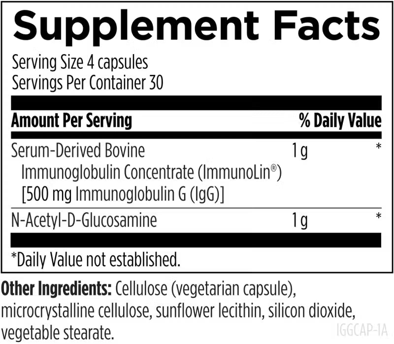 Designs for health IgGI Shield™ 120 capsules