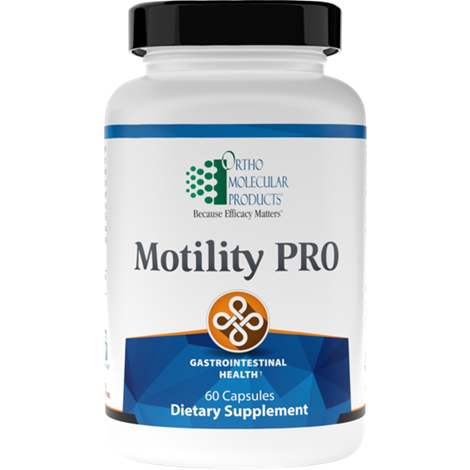 Ortho Molecular Motility Pro supplement — supports healthy gut motility