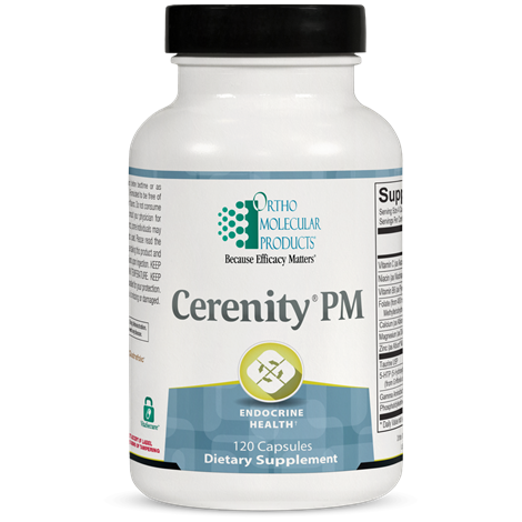 Ortho Molecular CereNity PM — supports nighttime relaxation & brain recovery