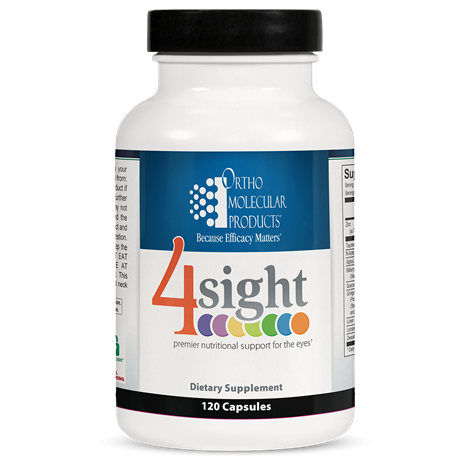 ORTHOMOLECULAR 4Sight- Supports Macular Health Increases Ocular Circulation