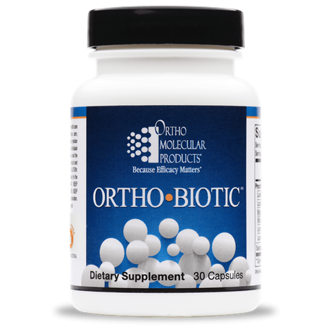 ORTHOMOLECULAR Ortho Biotic 30 Capsules Bottle Helps Maintain Gastrointestinal Balance and Supports Bowel Regularity
