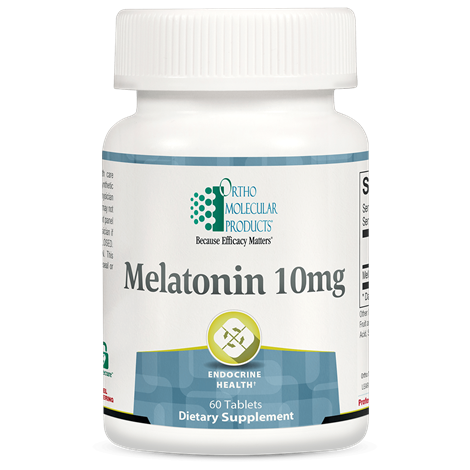 ORTHOMOLECULAR Melatonin 10 mg | Hasan Mirza, MD