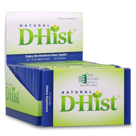 ORTHOMOLECULAR Natural D-Hist Blister Packs | Hasan Mirza, MD