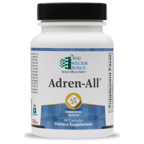 ORTHOMOLECULAR Adren-All Capsules- Improves Stress Resilience and Supports Healthy Energy Levels