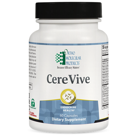 Ortho Molecular CereVive brain health supplement — supports memory & cognitive performance