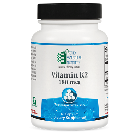 ORTHOMOLECULAR Vitamin K2 180 mcg | Hasan Mirza, MD