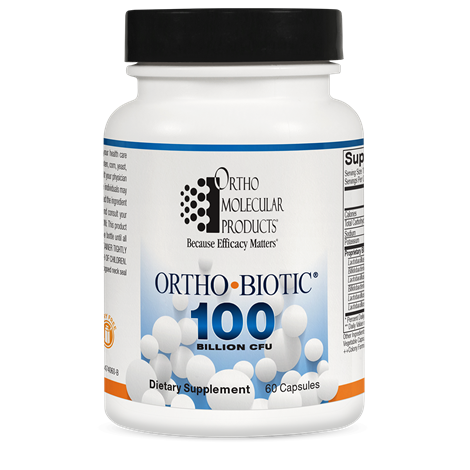 ORTHOMOLECULAR Ortho Biotic 100 Capsules Enhances Immune System Function