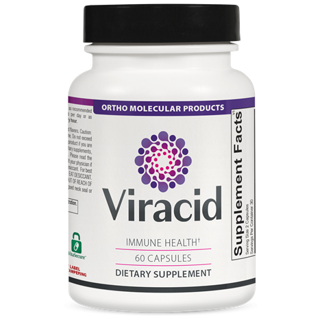 ORTHOMOLECULAR Viracid Immune Health Capsules Strengthens Immune Function 