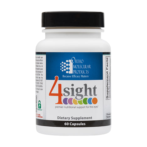ORTHOMOLECULAR 4Sight Capsules Supports Macular Health
Increases Ocular Circulation