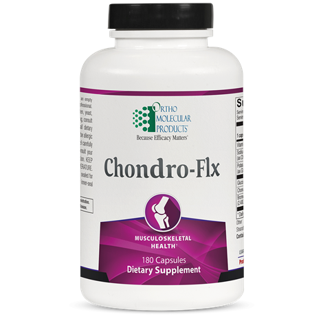 Ortho Molecular Chondro-FLX bottle showing branding